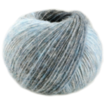 Lana Grossa Picasso 04 Anthracite/Gris foncé/Gris clair/Turquoise clair/Bleu gris