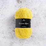 Svarta Fåret Brushed Alpaca 019 Jaune Soleil