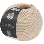 Lana Grossa Cool Wool Mélange 1507 Beige chiné