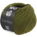 Lana Grossa Cool Wool Mélange 1506 Olive chiné
