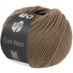 Lana Grossa Cool Wool Mélange 1508 Taupe chiné