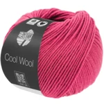 Lana Grossa Cool Wool Mélange 1496 Rose vif chiné