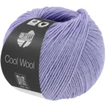 Lana Grossa Cool Wool Mélange 1498 Parme chiné