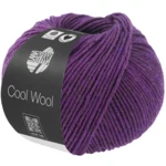 Lana Grossa Cool Wool Mélange 1499 Violet chiné