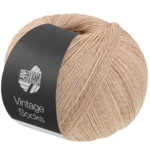 Lana Grossa Vintage Socks 1019 Beige/sable chiné