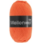 Lana Grossa Meilenweit 100 1396 Rouge citrouille