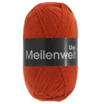 Lana Grossa Meilenweit 100 1400 Brun cannelle