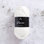 Svarta Fåret Merino 30 Blanc neige