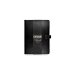 LYKKE Ensemble d’Aiguilles Droites Driftwood, Noir, 25 cm