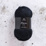 Svarta Fåret Merino Mini 01 Noir absolu