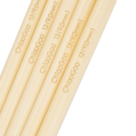 Aiguilles Double-Pointes ChiaoGoo Bambou Natural (13, 15 et 20 cm)