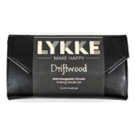 LYKKE Ensemble d'Aiguilles Circulaires Interchangeables Driftwood, Noir, 9 cm