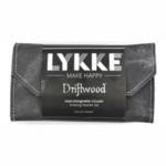 LYKKE Ensemble d’Aiguilles Circulaires Interchangeables Driftwood, Gris, 9 cm