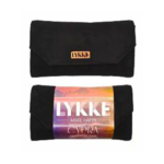 LYKKE Ensemble d'Aiguilles Circulaires Interchangeables Cypra, Noir, 9 cm