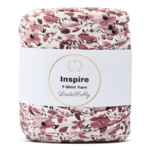 LindeHobby Inspire 74 Blanc avec fleurs rose foncé (Imprimé)