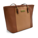 LYKKE Duo Tote Bag Marron/sable