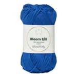 LindeHobby Bloom 8/8 Mercerized Cotton 35 Bleu royal