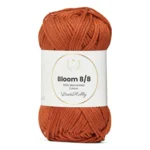 LindeHobby Bloom 8/8 Mercerized Cotton 36 Couleur brique