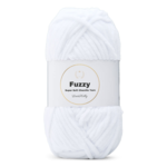 LindeHobby Fuzzy Chenille 01 Blanc