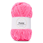 LindeHobby Fuzzy Chenille 49 Rose néon