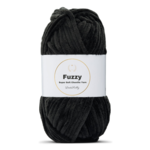 LindeHobby Fuzzy Chenille 02 Noir