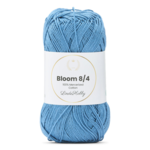 LindeHobby Bloom 8/4 Mercerized Cotton 16 Bleu denim