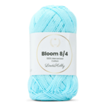 LindeHobby Bloom 8/4 Mercerized Cotton 14 Bleu ciel