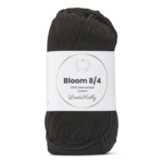 LindeHobby Bloom 8/4 Mercerized Cotton 01 Noir
