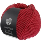 Lana Grossa Cool Wool Superbig 223 Rouge cerise chiné