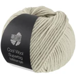 Lana Grossa Cool Wool Superbig 231 Gris clair chiné