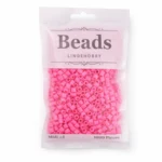 LindeHobby Beads 06 Rose framboise