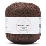 LindeHobby Bloom Lace Mercerized Cotton 08 Brun foncé