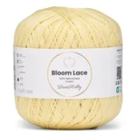 LindeHobby Bloom Lace Mercerized Cotton 21 Jaune doux