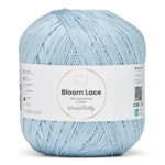 LindeHobby Bloom Lace Mercerized Cotton 28 Bleu bébé