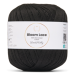 LindeHobby Bloom Lace Mercerized Cotton 01 Noir