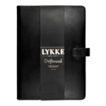 LYKKE Ensemble d’aiguilles droites Driftwood, Noir, 35 cm