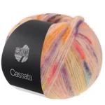 Lana Grossa Cassata 13 Rose pastel/jaune/orange/bleu/menthe/lilas