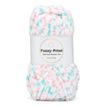 LindeHobby Fuzzy Chenille Print 07 Doux rêves