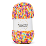 LindeHobby Fuzzy Chenille Print 08 Confettis