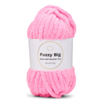 LindeHobby Fuzzy Chenille BIG 48 Rose néon clair