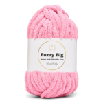 LindeHobby Fuzzy Chenille BIG 14 Rose foncé