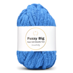 LindeHobby Fuzzy Chenille BIG 36 Bleu