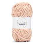 LindeHobby Fuzzy Chenille Gold Lurex 24 Beige rosé