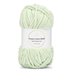LindeHobby Fuzzy Chenille Gold Lurex 03 Vert menthe
