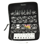 ChiaoGoo Coffret D’Aiguilles Circulaires Interchangeables Spin Bambou Complete 10 cm