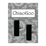 ChiaoGoo Arrêts De Câble, 2 Pcs Large Noir