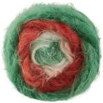 Lana Grossa Basta Mista 799 Vert/Blanc/Rouge