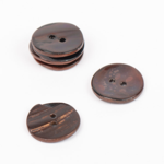 DROPS Arched (Brown), Bouton, 18 mm (n° 818)