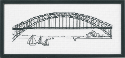 Kit de broderie Harbour Bridge 5496 36 x 15 cm