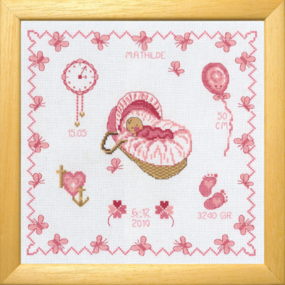 Kit de Broderie Mathilde R5583/00 22x22 cm